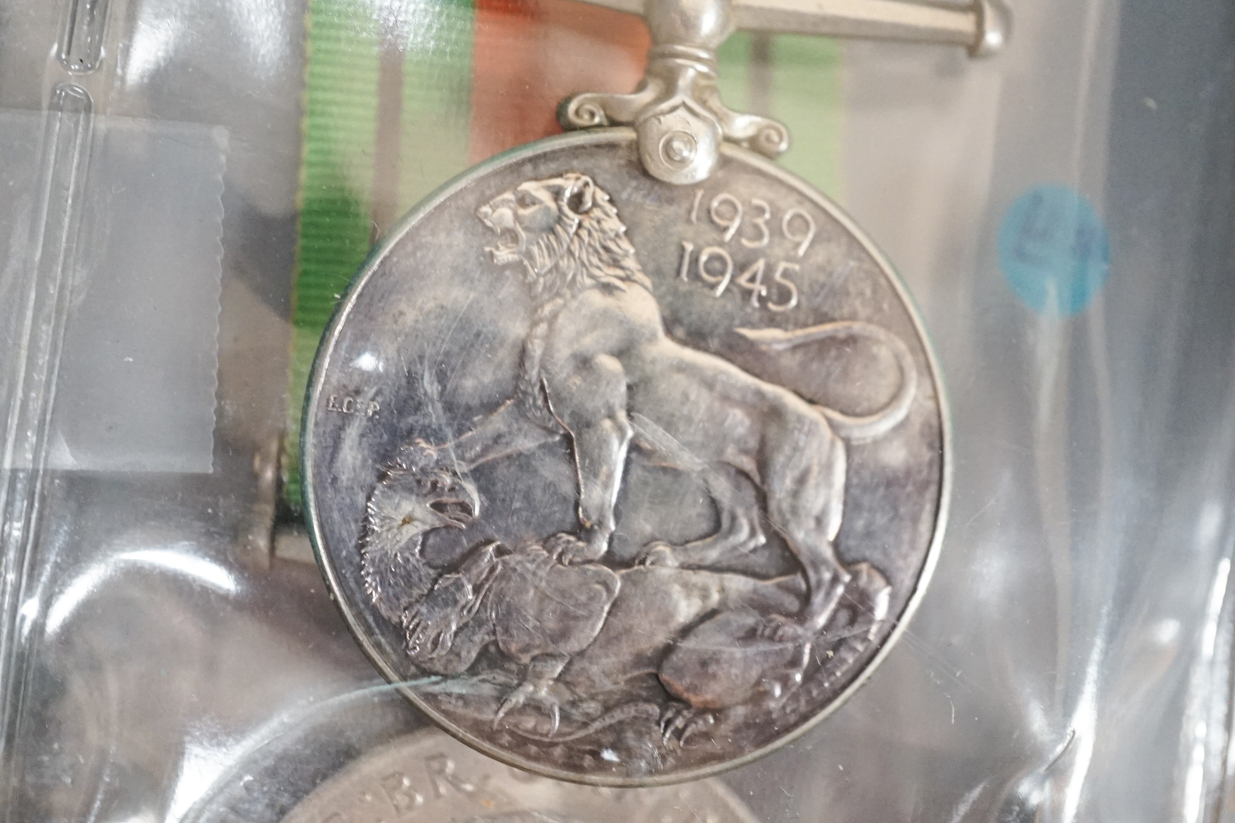 Fifteen unnamed WW2 medals to include Aircrew Europe star, 1939-1945 star (two), the Africa star, the Pacific, the Burma star, The Italy star (two), the Defence medal (two), France and Germany star, Canadian silver Defen
